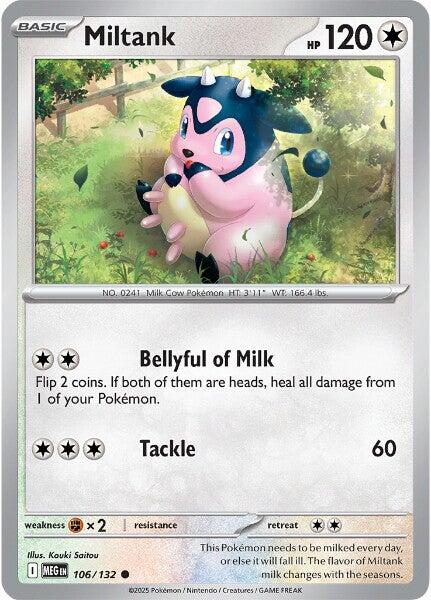 Miltank [106/132] [Mega Evolution] Reverse Holofoil