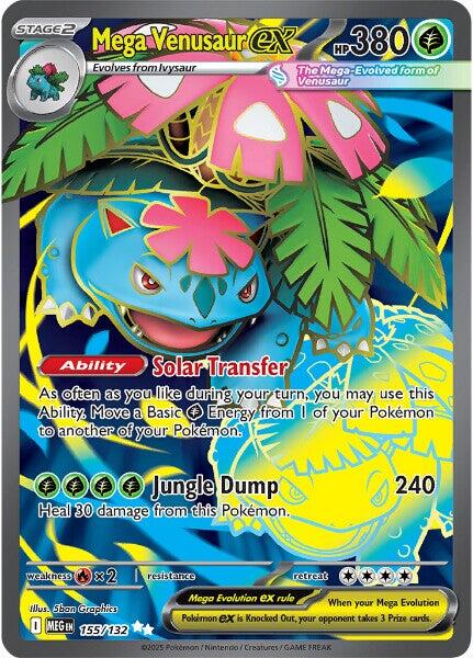 Mega Venusaur ex [155/132] [Mega Evolution] Holofoil