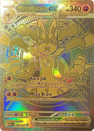 Mega Lucario ex [188/132] [Mega Evolution] Holofoil