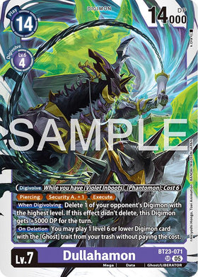 Dullahamon [BT23-071 SR] [Hackers' Slumber] Foil