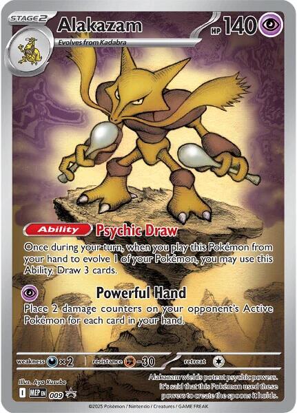 Alakazam [009] [Mega Evolution Promo] Holofoil
