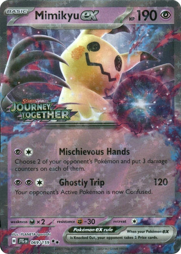 Mimikyu ex (Stamped) [069/159] [Journey Together] Holofoil