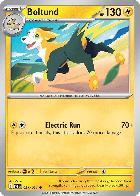 Boltund [031/094] [Phantasmal Flames] Reverse Holofoil