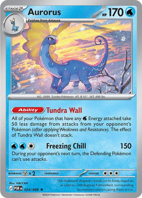 Aurorus [024/088] [Perfect Order] Holofoil