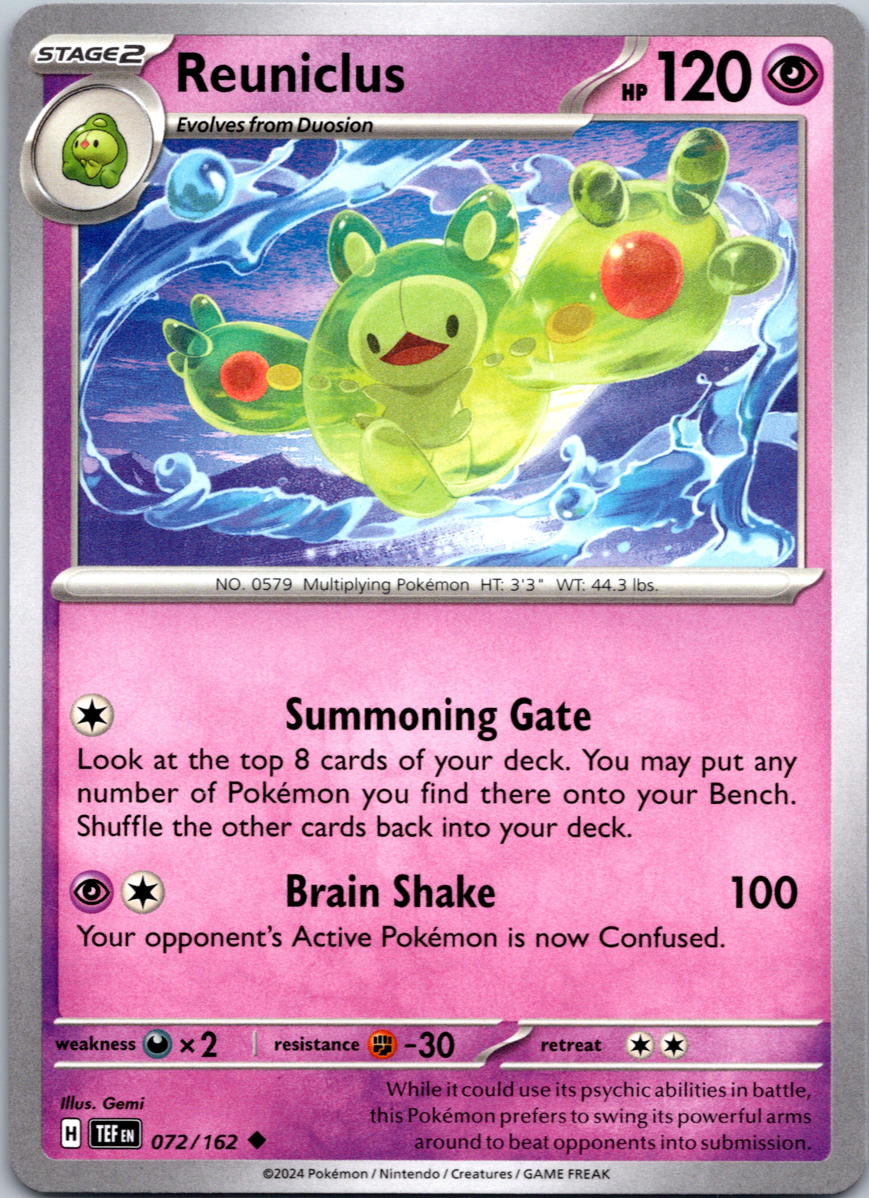 Reuniclus [72/162] - (Temporal Forces)