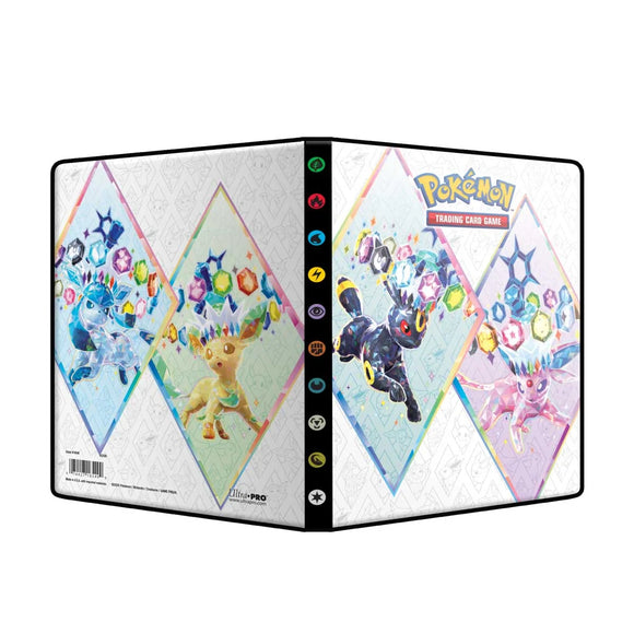 Scarlet & Violet Prismatic Evolutions 4-Pocket Portfolio for Pokemon - Local Pickup Only