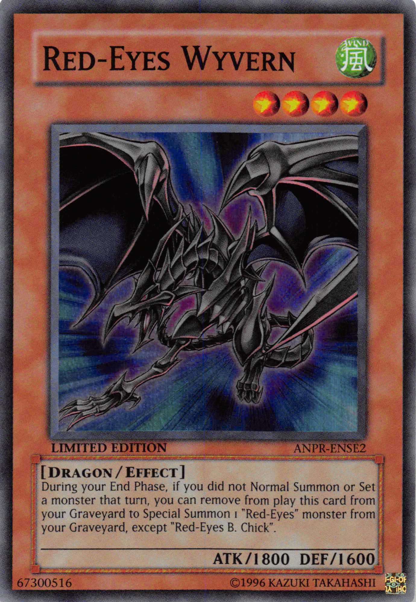 Red-Eyes Wyvern [ANPR-ENSE2] Super Rare