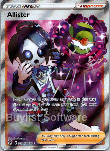 Allister [TG24/TG30] [Astral Radiance Trainer Gallery] Holofoil