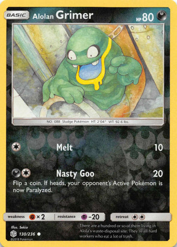 Alolan Grimer [130/236] [Cosmic Eclipse] Reverse Holofoil