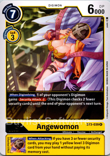 Angewomon - BT3-039 [BT3-039 R] [Release Special Booster 1.5]