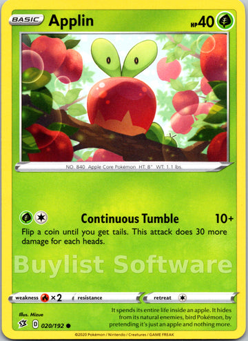 Applin [020/192] [Rebel Clash]