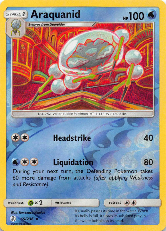 Araquanid [65/236] [Cosmic Eclipse] Reverse Holofoil