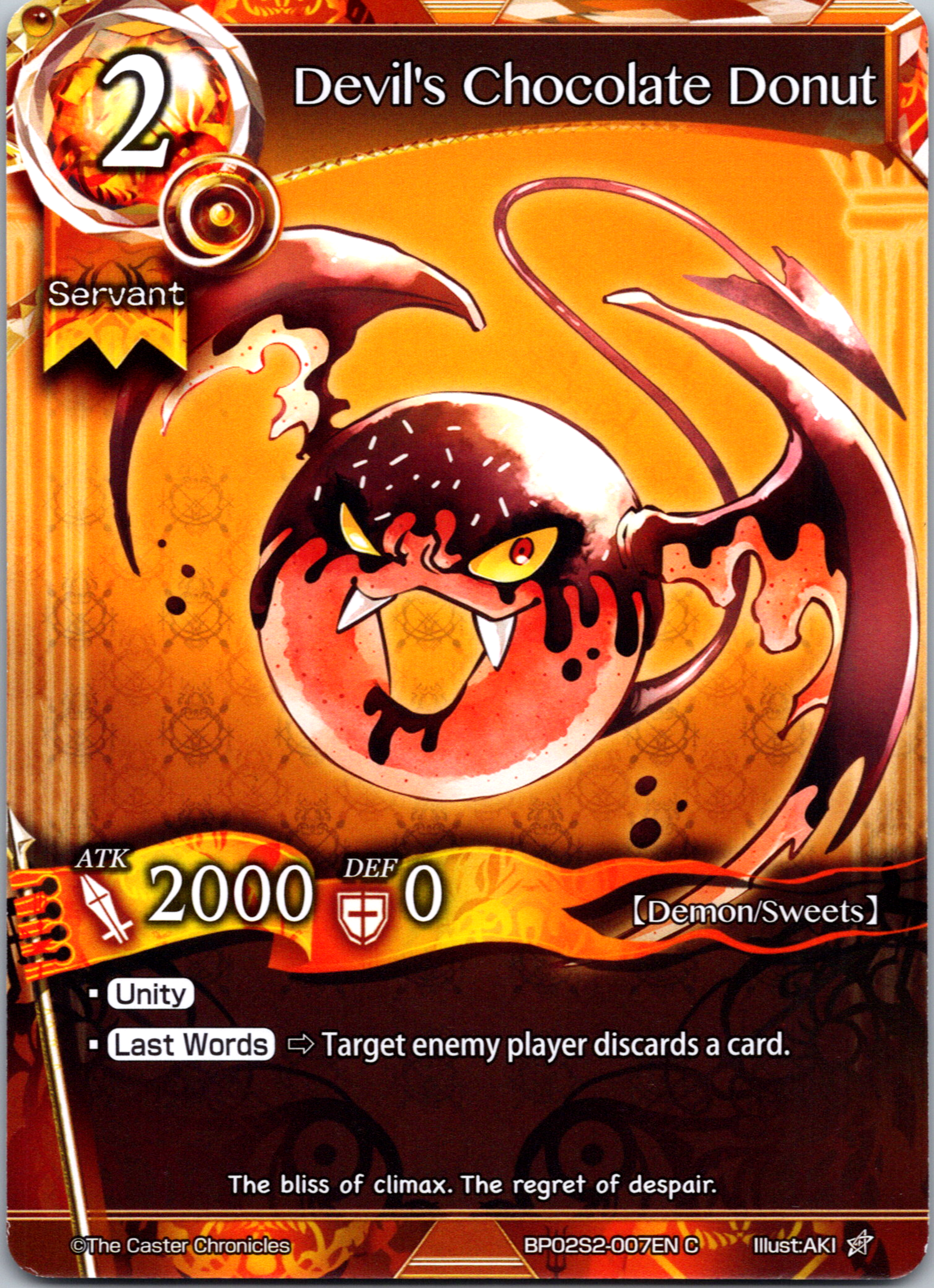 Devil's Chocolate Donut - BP02S2-007EN