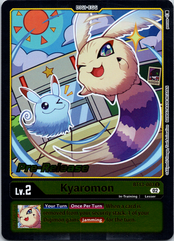 Kyaromon [BT13-003] [Versus Royal Knight Pre-Release Cards] Foil