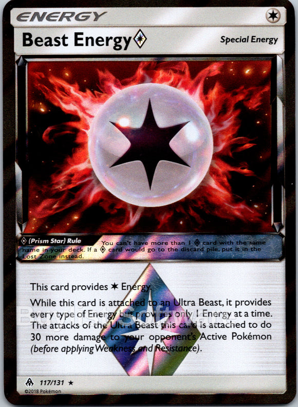 Beast Energy Prism Star (117/131) [SM - Forbidden Light]