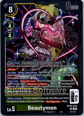 Beautymon [BT23-033 R] [Hackers' Slumber] Foil