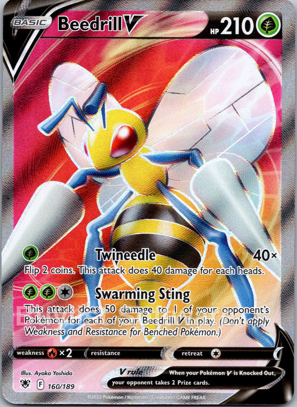 Beedrill V [160/189] [Astral Radiance] Holofoil