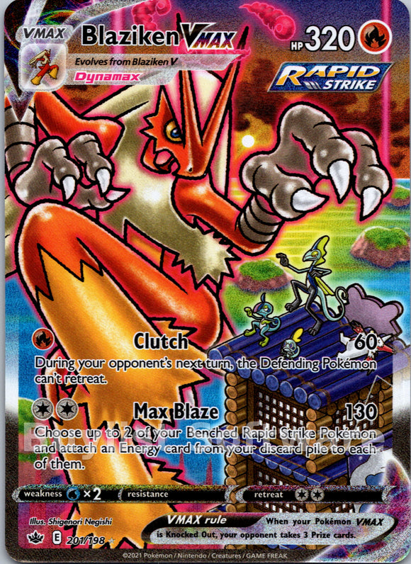 Blaziken VMAX (201/198) [Sword & Shield: Chilling Reign]