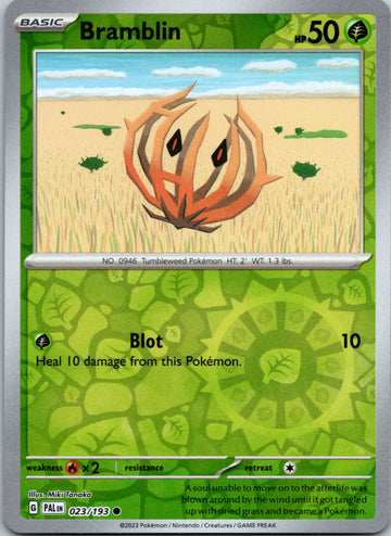 Bramblin - 023/193 [023/193] [Paldea Evolved] Reverse Holofoil