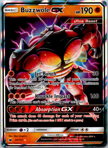 Buzzwole GX [57/111] [Crimson Invasion] Holofoil