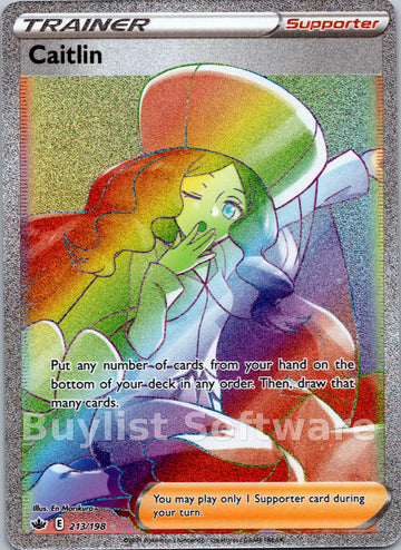 Caitlin (213/198) [Sword & Shield: Chilling Reign]