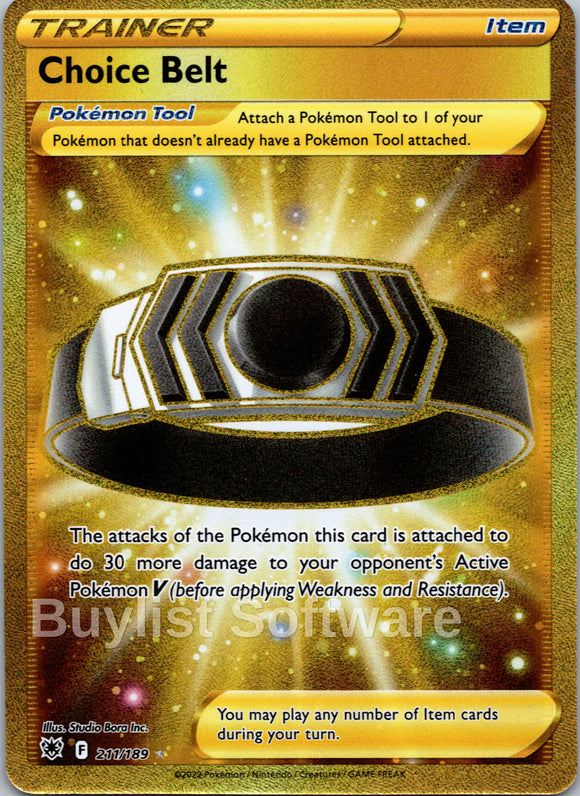 Choice Belt [211/189] [Astral Radiance] Holofoil