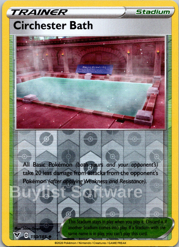 Circhester Bath [150/185] [Vivid Voltage] Reverse Holofoil