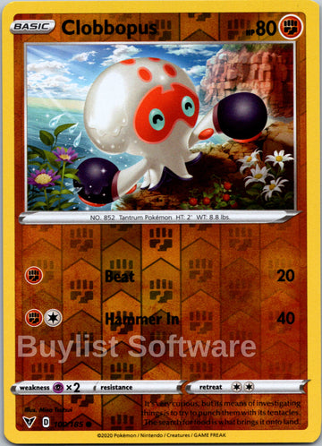 Clobbopus [100/185] [Vivid Voltage] Reverse Holofoil