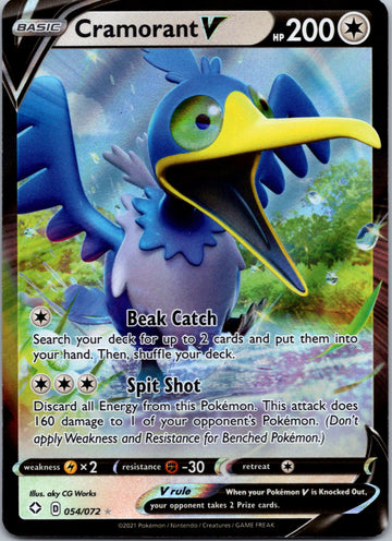 Cramorant V [054/072] [Shining Fates] Holofoil