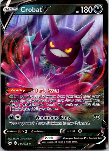 Crobat V [044/072] [Shining Fates] Holofoil