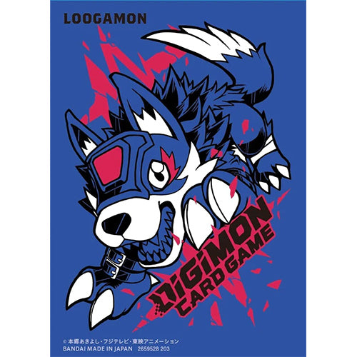 Digimon TCG: Loogamon Sleeves (60 Sleeves)