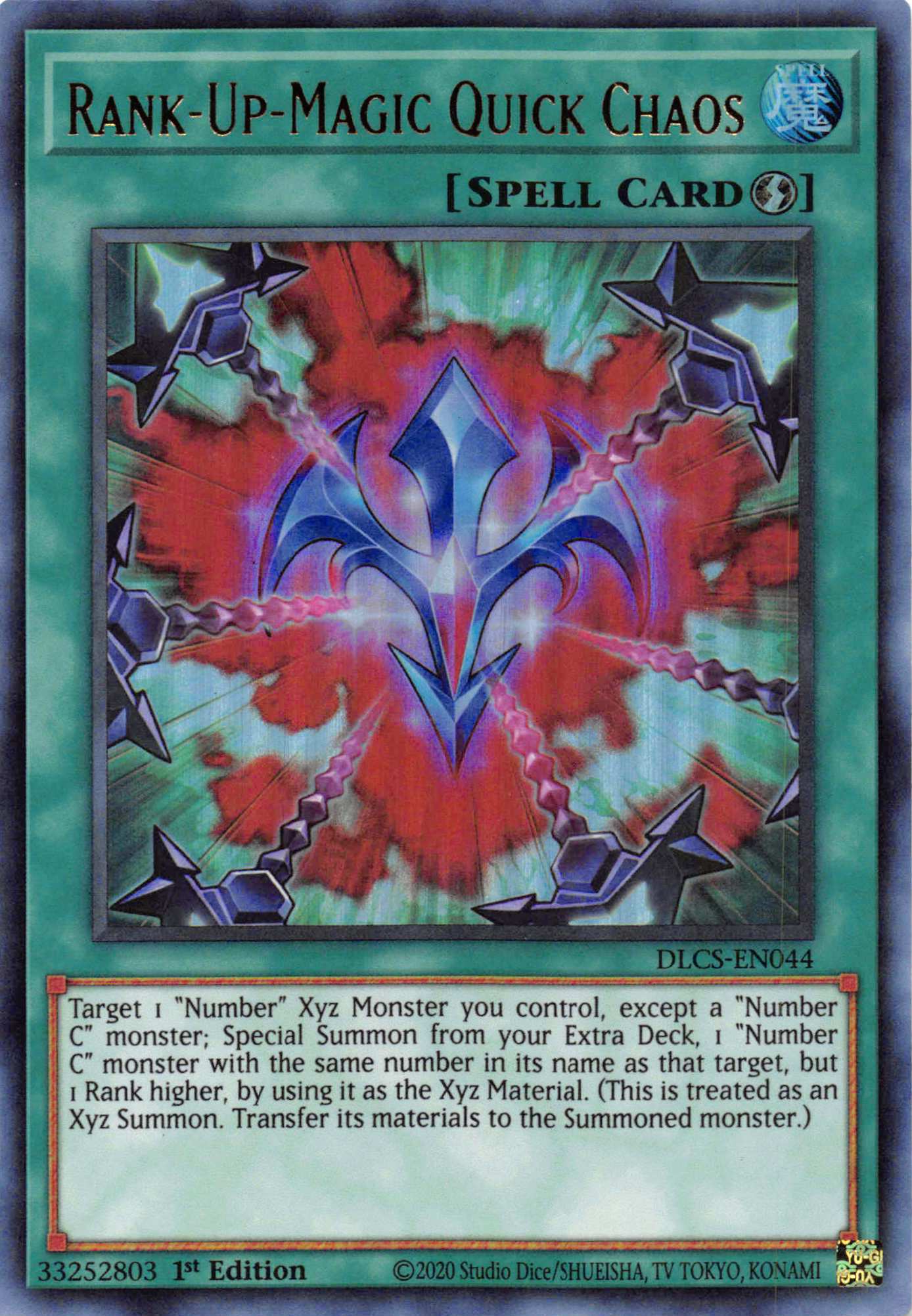 Rank-Up-Magic Quick Chaos [DLCS-EN044] Ultra Rare