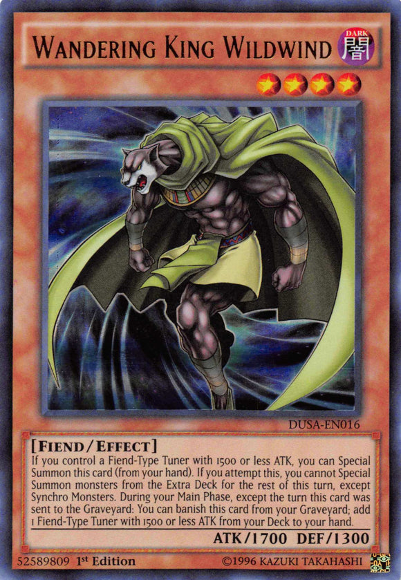 Wandering King Wildwind [DUSA-EN016] Ultra Rare