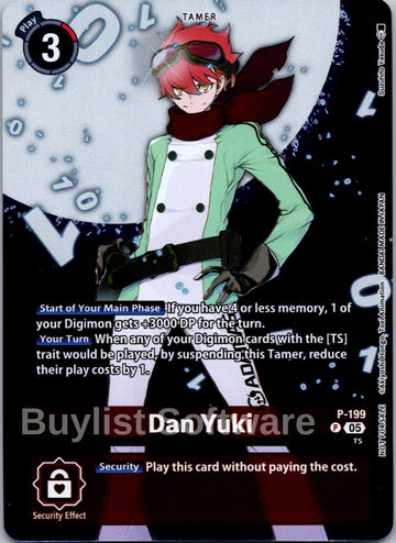 Dan Yuki (Digimon Story: Time Stranger Promo Pack) [P-199] [Digimon Promotion Cards] Foil