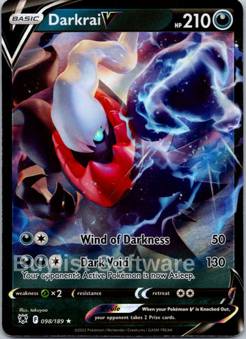 Darkrai V [098/189] [Astral Radiance] Holofoil
