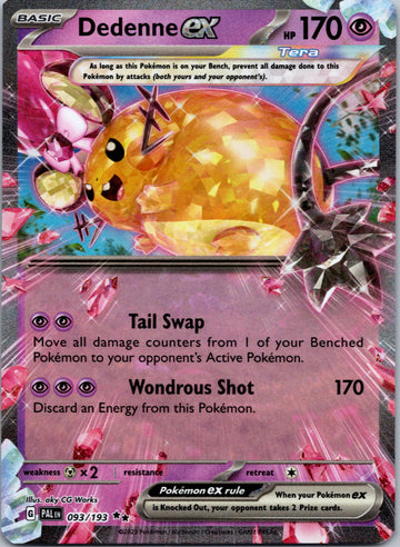 Dedenne ex - 093/193 [093/193] [Paldea Evolved] Holofoil