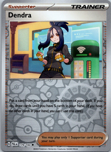 Dendra - 179/193 [179/193] [Paldea Evolved] Reverse Holofoil