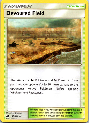 Devoured Field [93/111] [Crimson Invasion] Reverse Holofoil