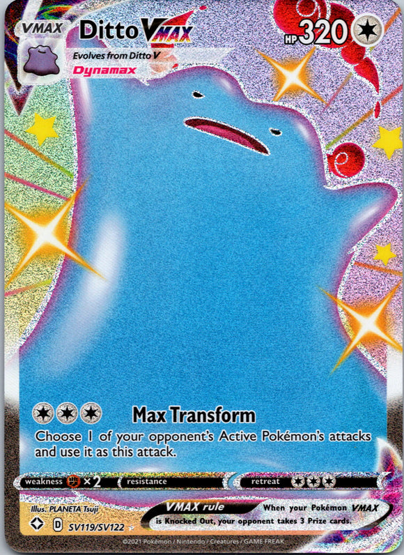 Ditto VMAX [SV119/SV122] [Shining Fates: Shiny Vault] Holofoil