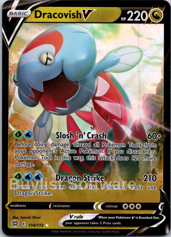 Dracovish V [114/172] [Brilliant Stars] Holofoil