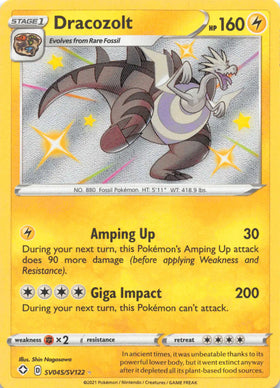 Dracozolt [SV045/SV122] [Shining Fates: Shiny Vault] Holofoil