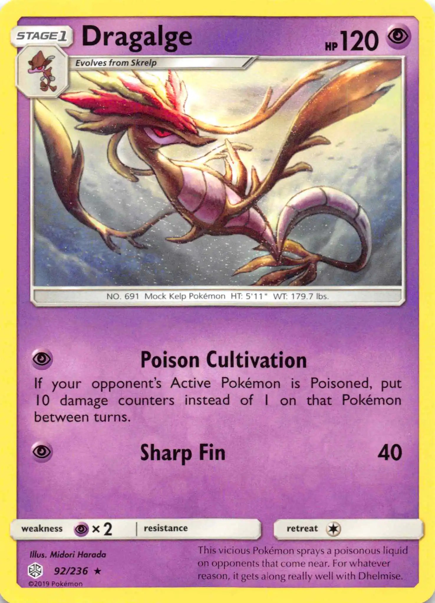 Dragalge [92/236] [Cosmic Eclipse]