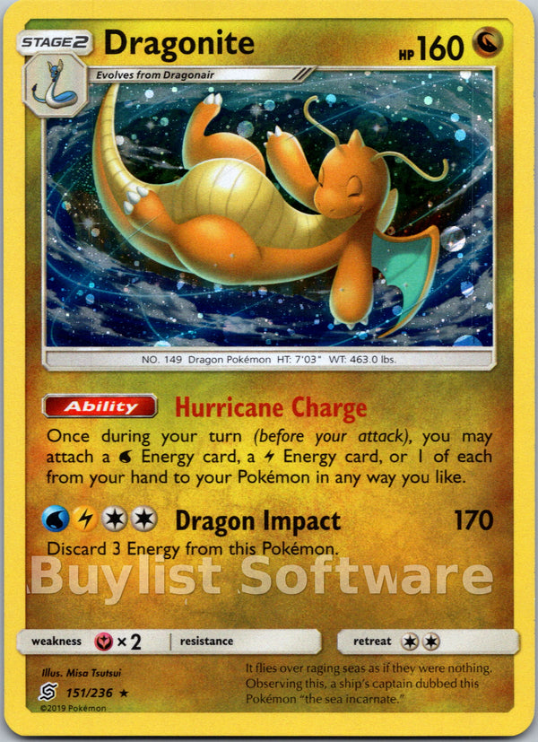 Dragonite (Costco Exclusive) [151/236] [Unified Minds] Holofoil