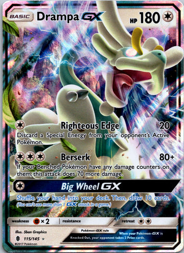 Drampa GX [115/145] [Guardians Rising] Holofoil