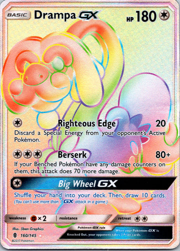 Drampa GX (Secret) [160/145] [Guardians Rising] Holofoil