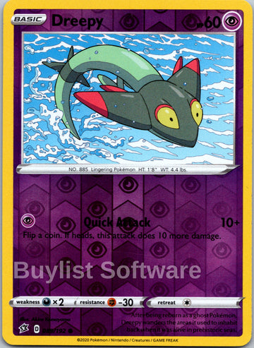 Dreepy [089/192] [Rebel Clash] Reverse Holofoil