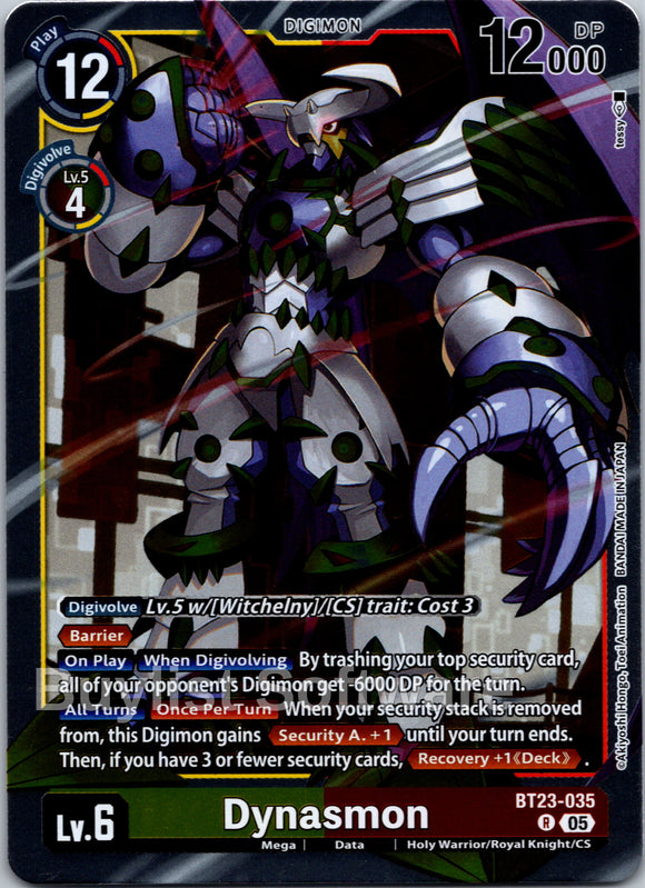 Dynasmon [BT23-035 R] [Hackers' Slumber] Foil
