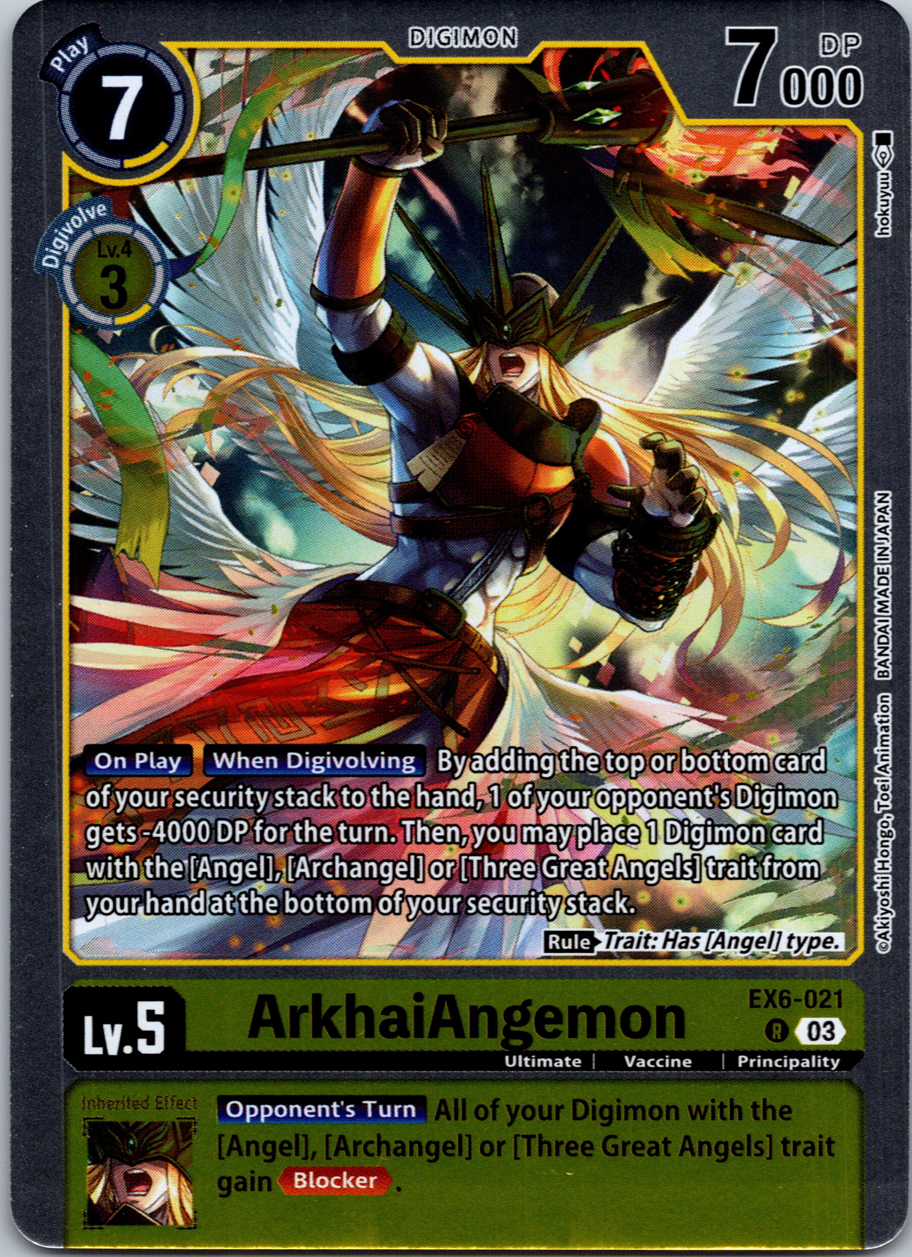 ArkhaiAngemon [EX6-021-R] [Infernal Ascension] Foil