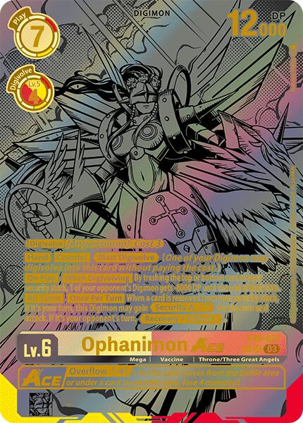 Ophanimon ACE (Textured) [EX6-027-SR] [Infernal Ascension] Foil