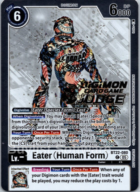 Eater (Human Form) (Judge Pack 2025 Wave 2) [BT22-080 C] [Cyber Eden] Foil